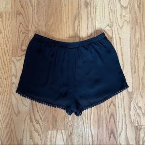 Mono B Black Shorts